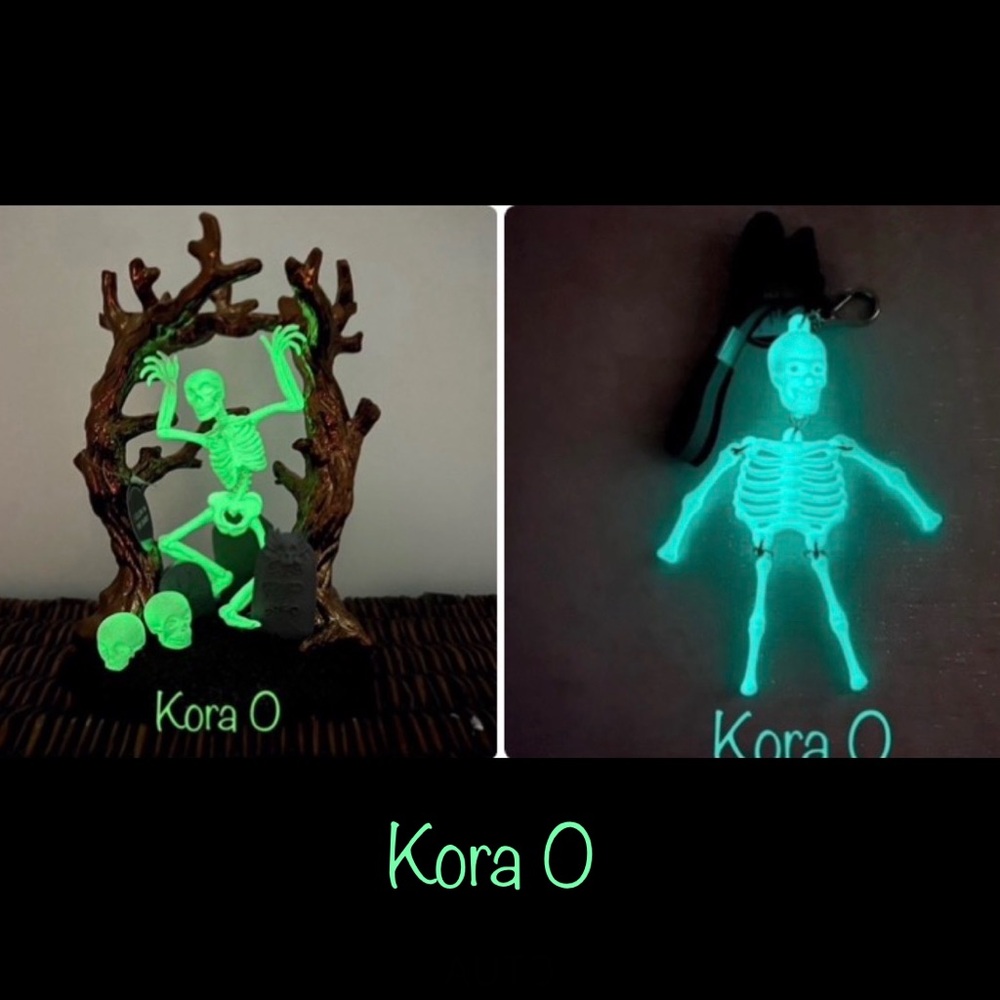 BBW Glowing Skeleton Set NEW